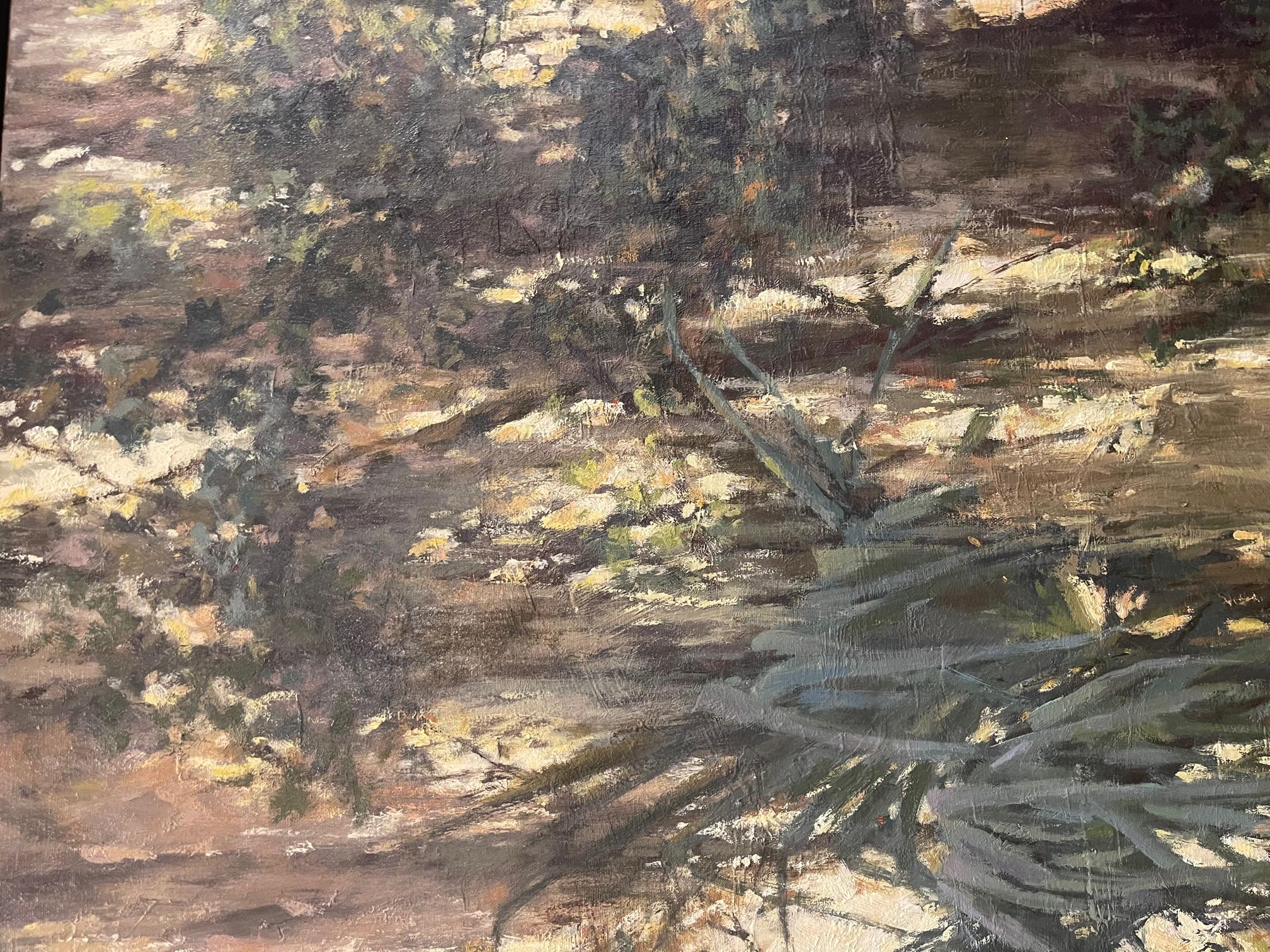 Contemporary Framed Oil on Canvas 
