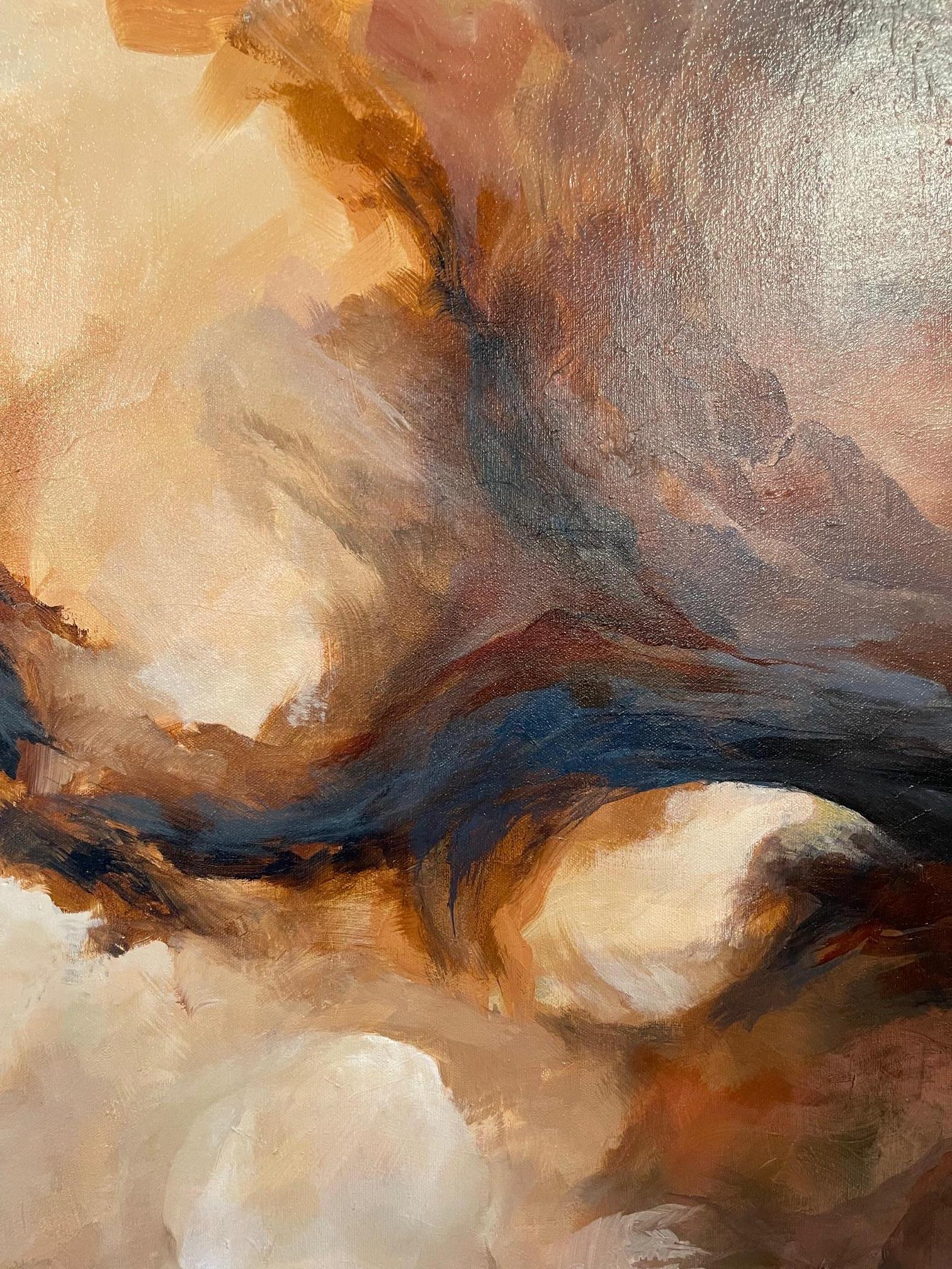 Óleo sobre lienzo enmarcado 