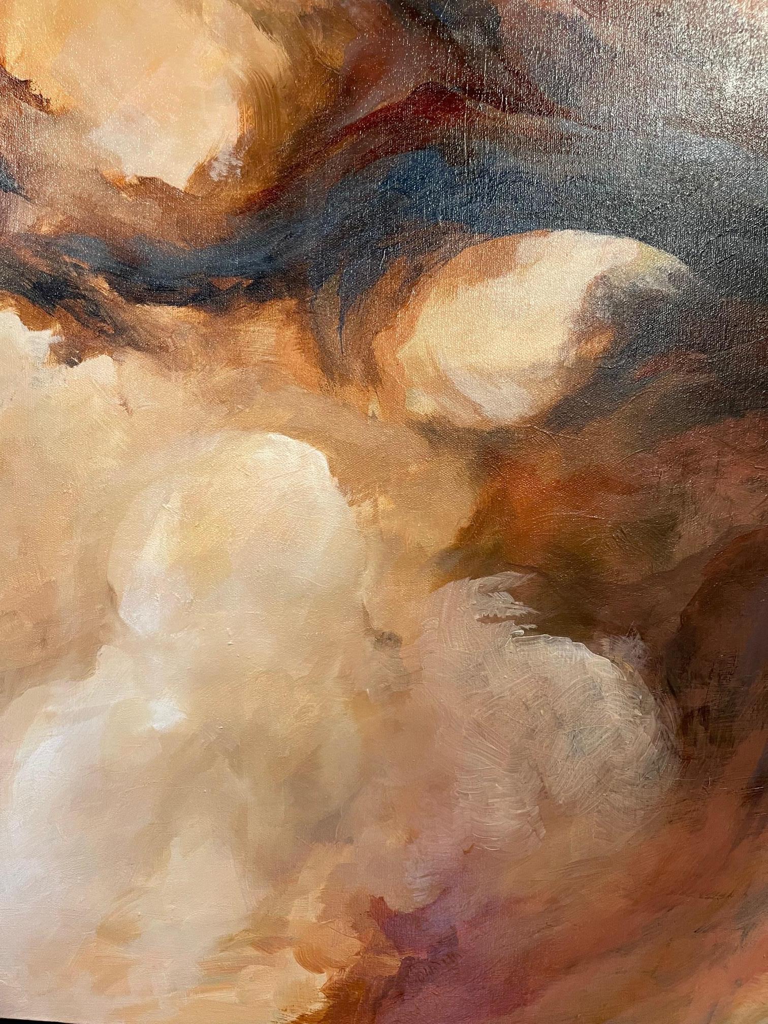 Óleo sobre lienzo enmarcado 