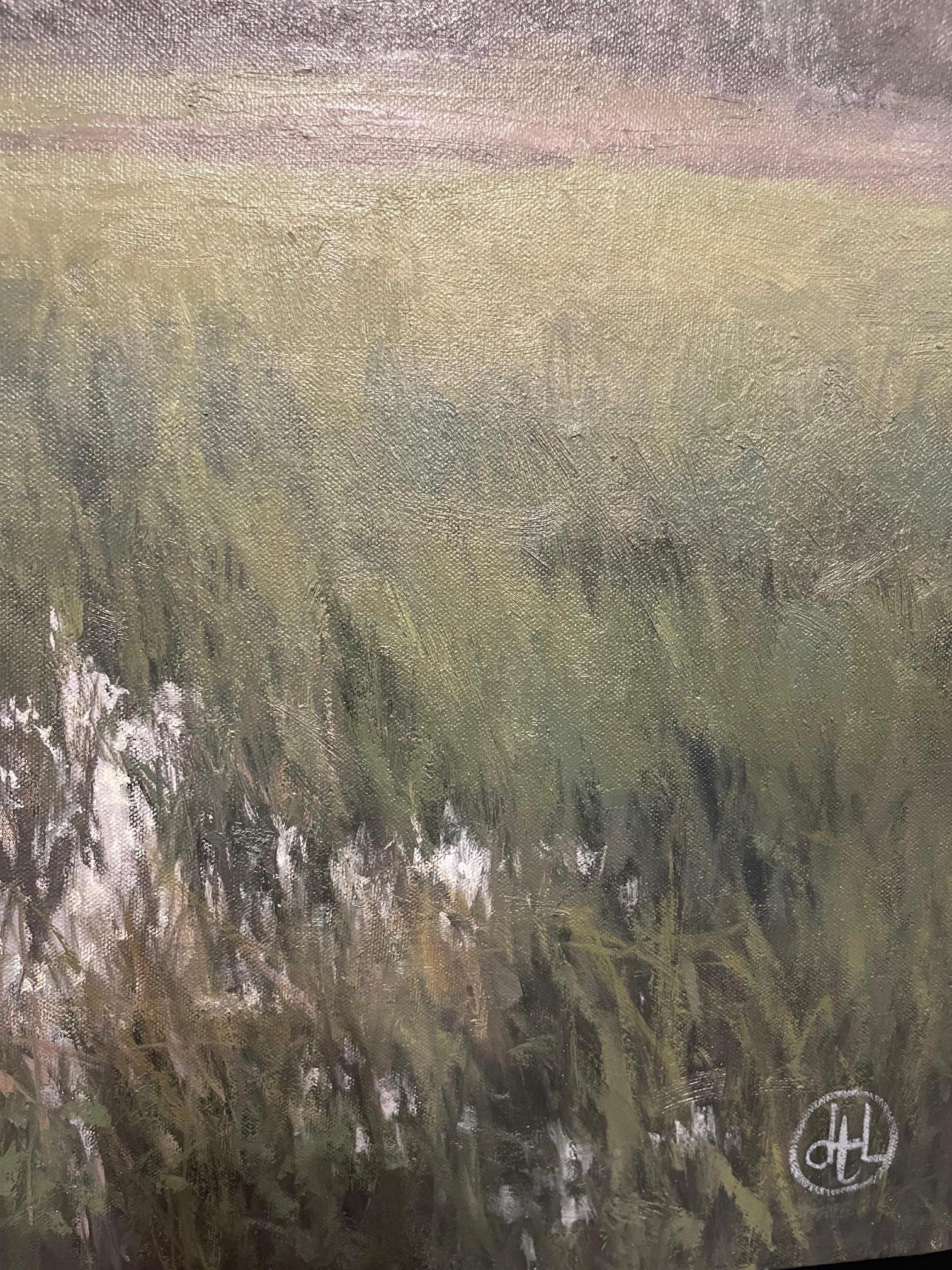 Contemporary Framed Oil on Canvas 