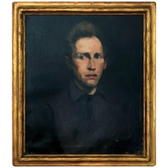 Gerahmtes Ölgemälde von George Wesley Bellows