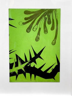 Peinture à l'huile sur panneau encadrée de Sara Skaaning