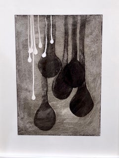 Cuadro al óleo sobre tabla enmarcado de Sara Skaaning