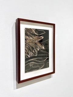 Cuadro al óleo sobre tabla enmarcado de Sara Skaaning