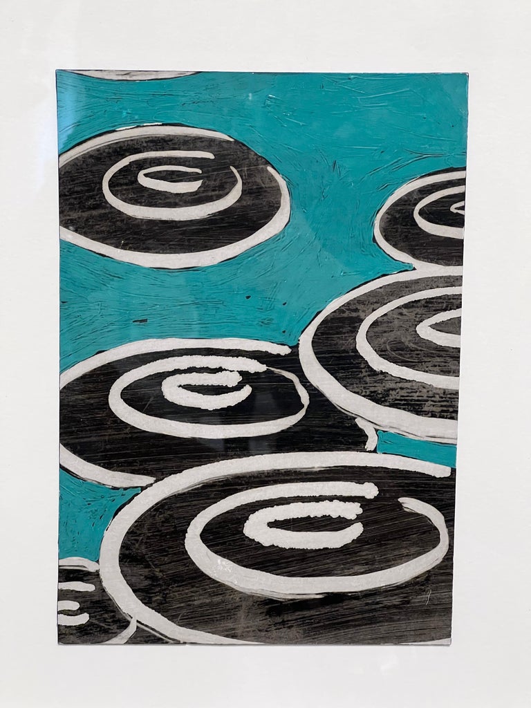 Framed Oil Painting on Board by Sara Skaaning For Sale at 1stDibs