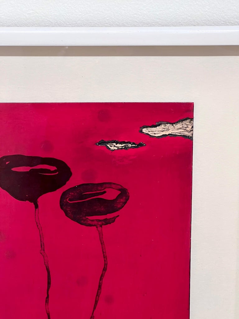 Framed Oil Painting on Board by Sara Skaaning For Sale at 1stDibs