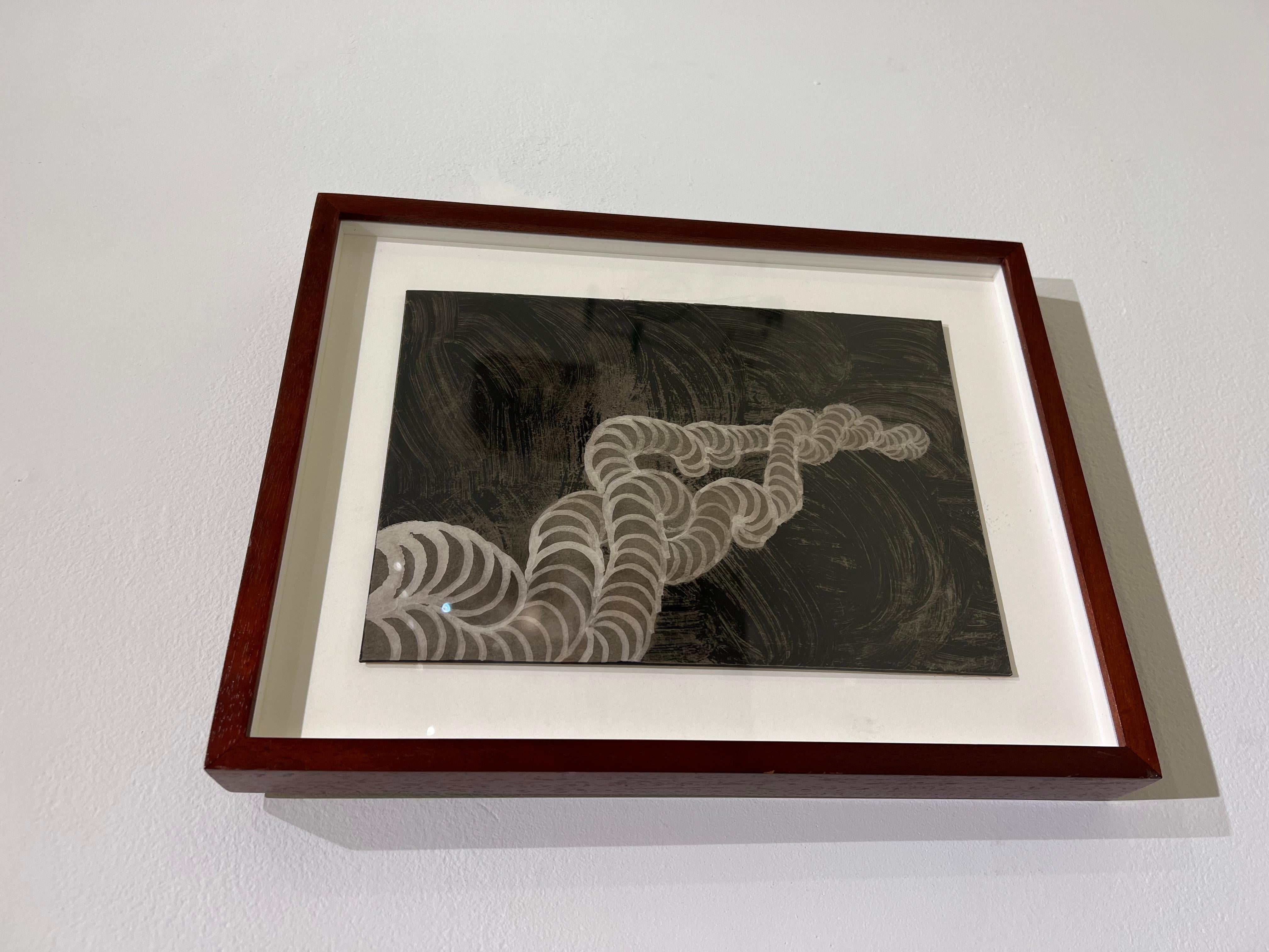 Quadro ad olio su tavola incorniciato di Sara Skaaning In condizioni buone in vendita a New York, NY