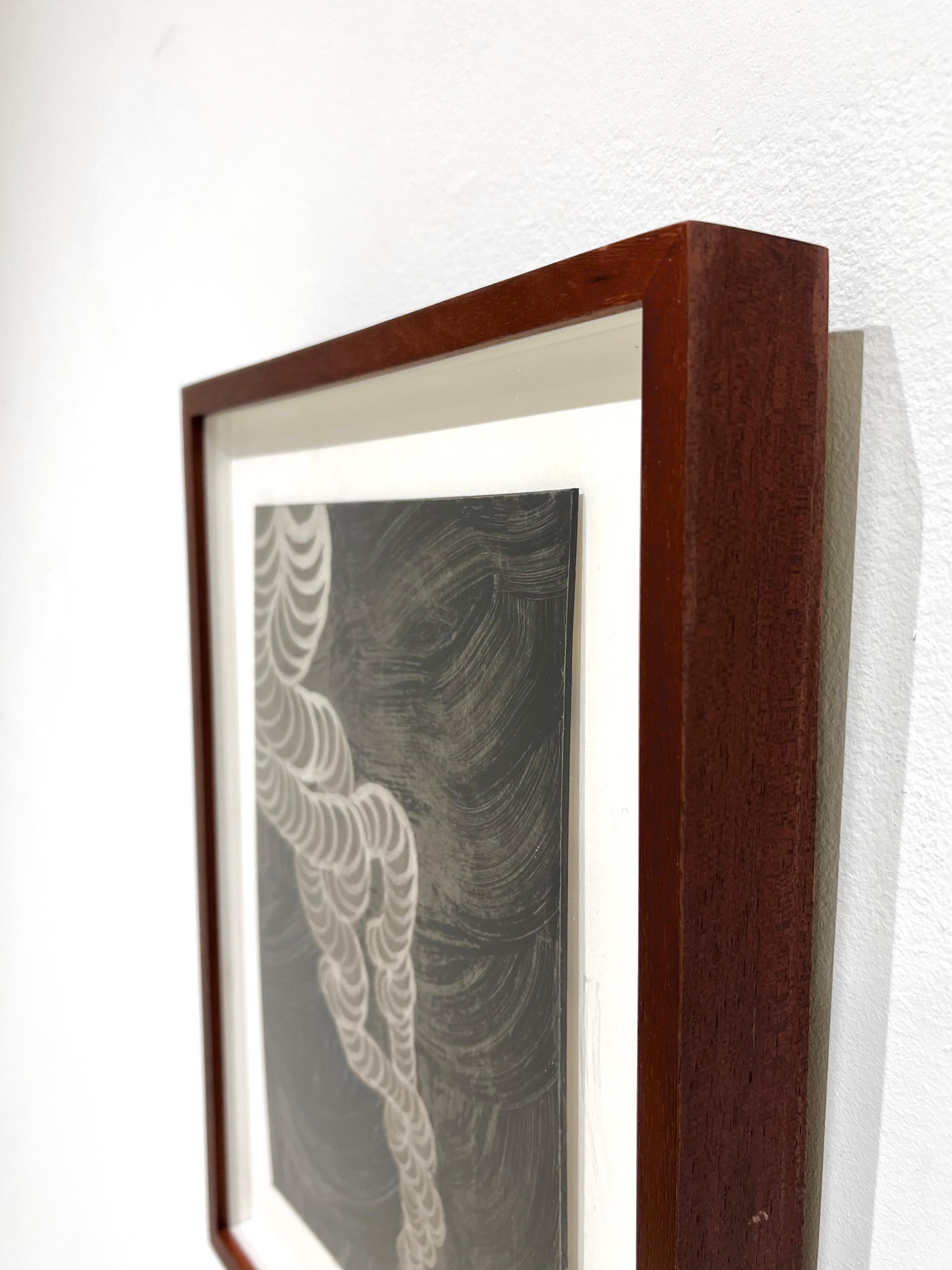 XXI secolo e contemporaneo Quadro ad olio su tavola incorniciato di Sara Skaaning in vendita