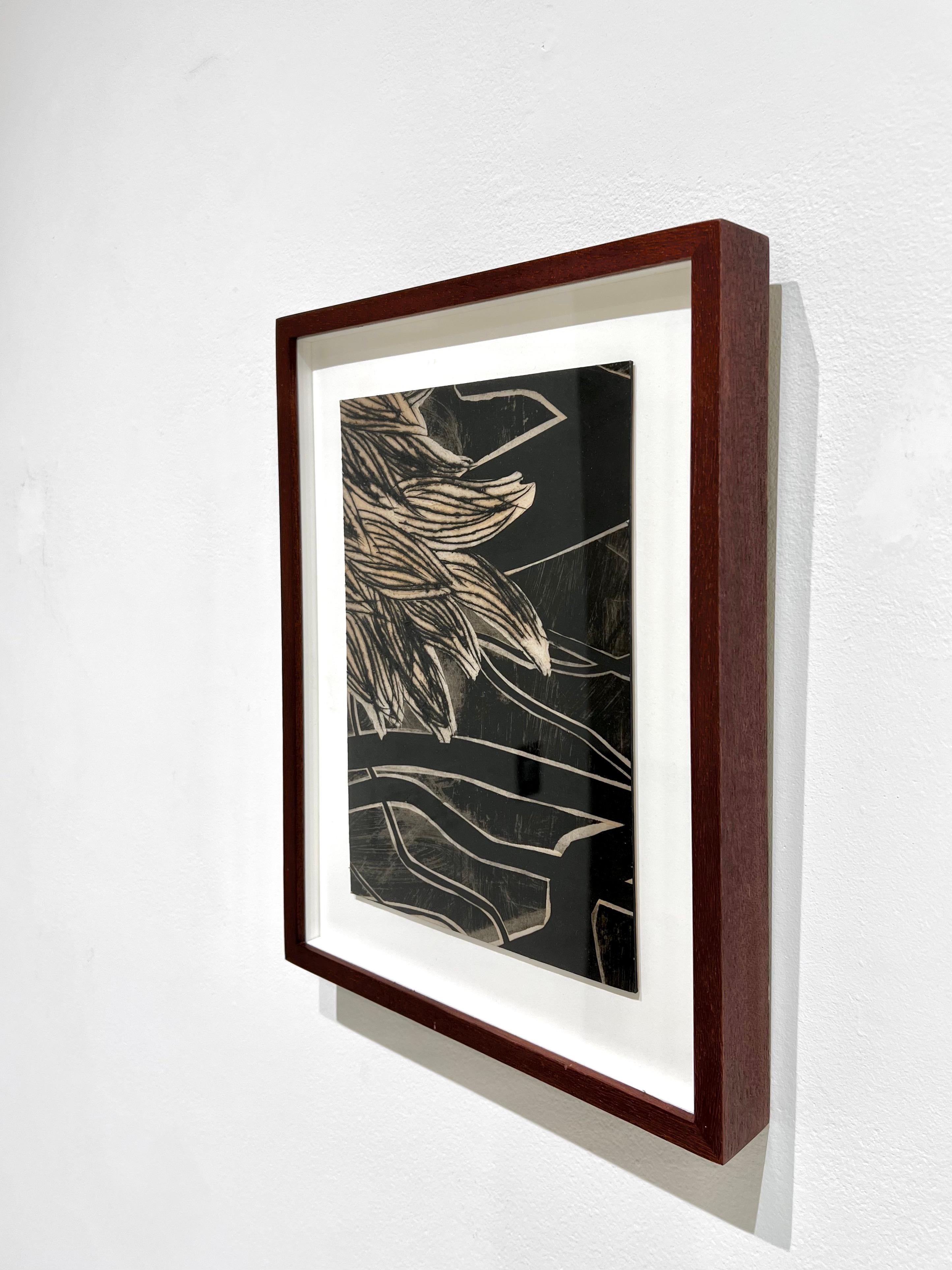 Quadro ad olio su tavola incorniciato di Sara Skaaning in vendita 2