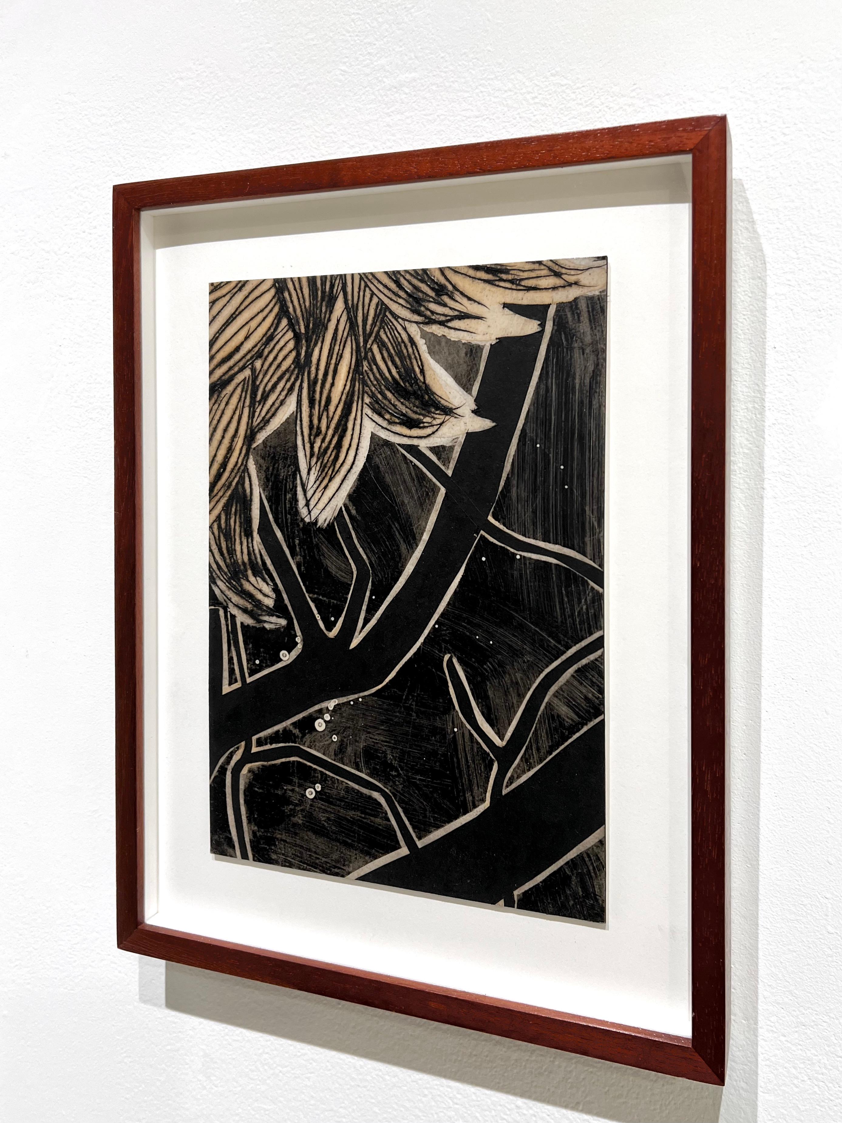 Framed Oil Painting on Board by Sara Skaaning For Sale 4
