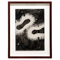 Quadro ad olio su tavola incorniciato di Sara Skaaning