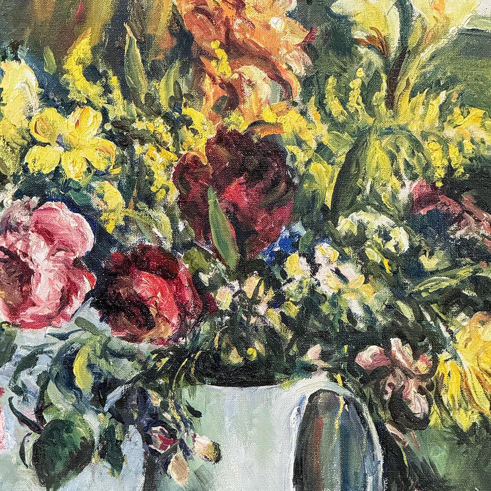 Peinture à l'huile sur toile encadrée d'Adrien Dupagne (1889-1980) en vente 2