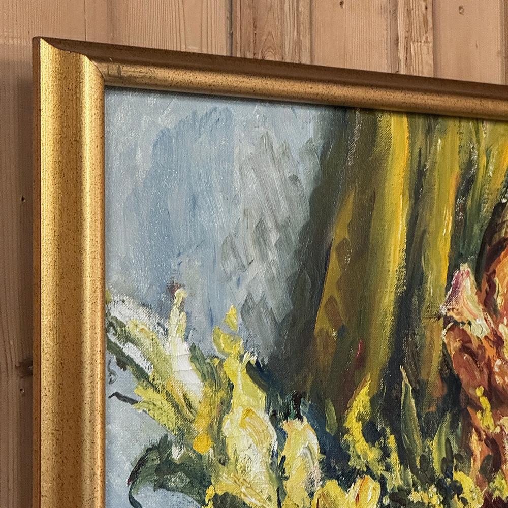 Peinture à l'huile sur toile encadrée d'Adrien Dupagne (1889-1980) en vente 6