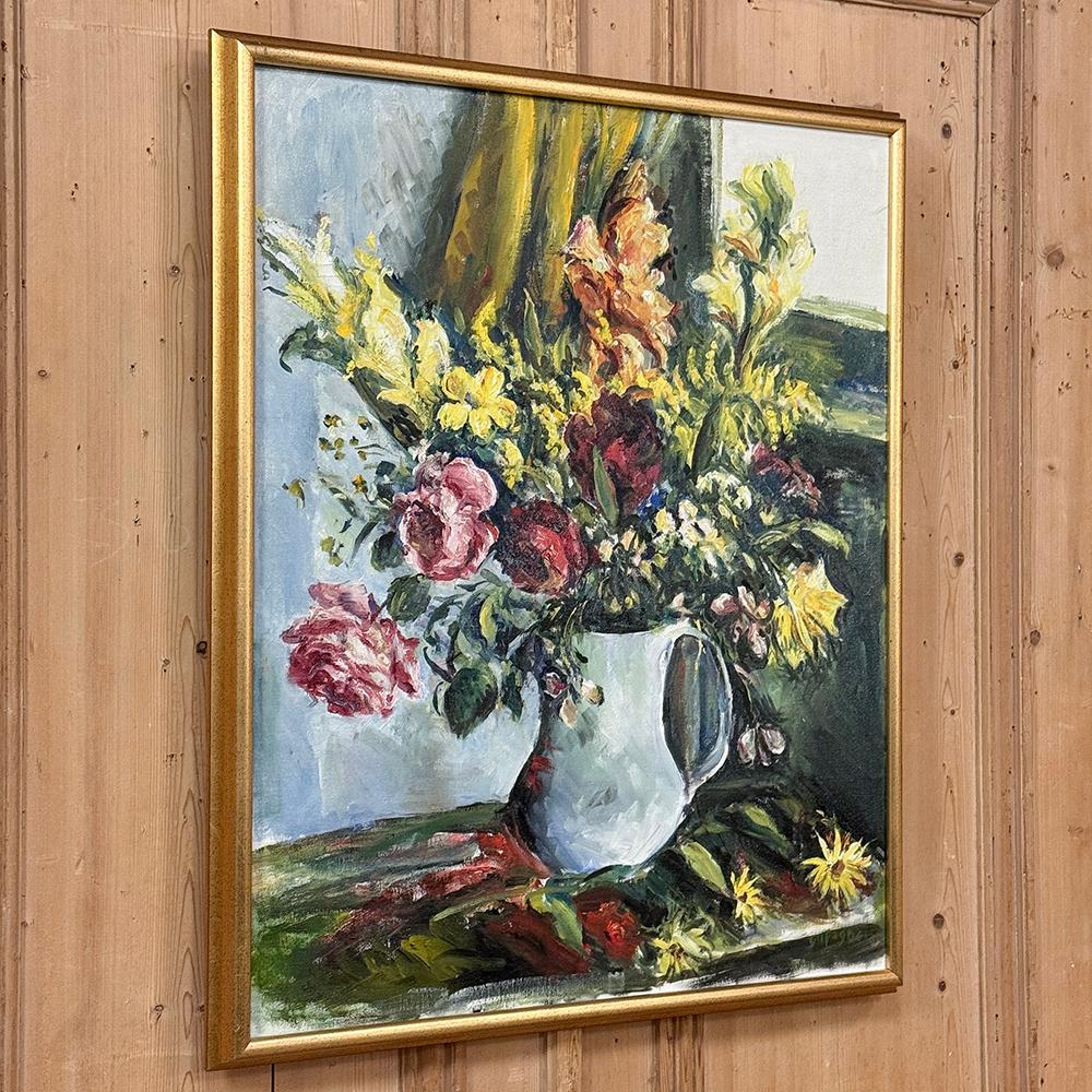 Belge Peinture à l'huile sur toile encadrée d'Adrien Dupagne (1889-1980) en vente