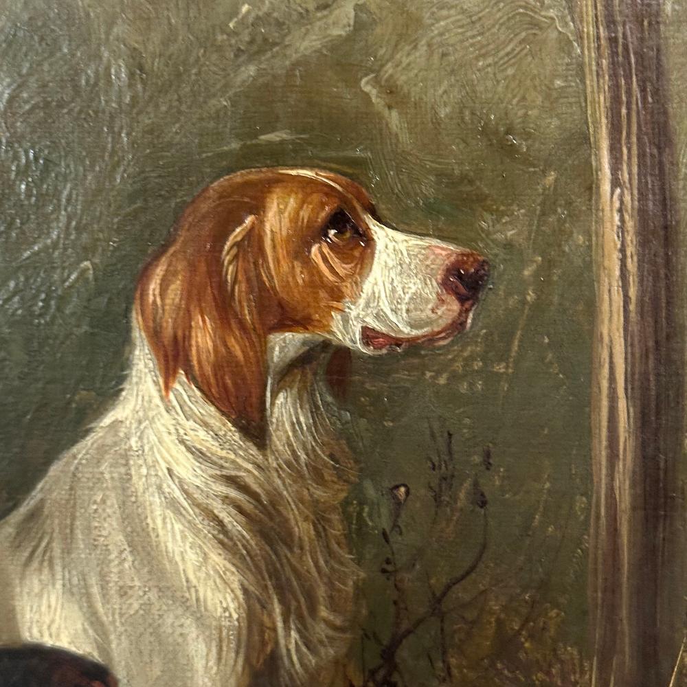 Toile Peinture à l'huile sur toile encadrée de Colin Graeme (1858-1910) datée de 1902 en vente