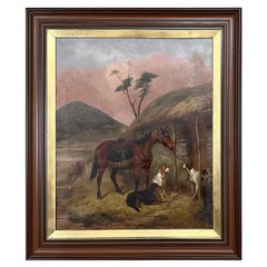 Framed Oil Painting on Canvas by Colin Graeme (1858-1910) dated 1902