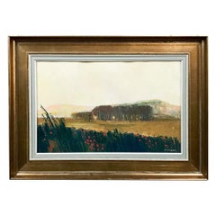 Framed Oil Painting on Canvas by M. Cockx, circa Midcentury