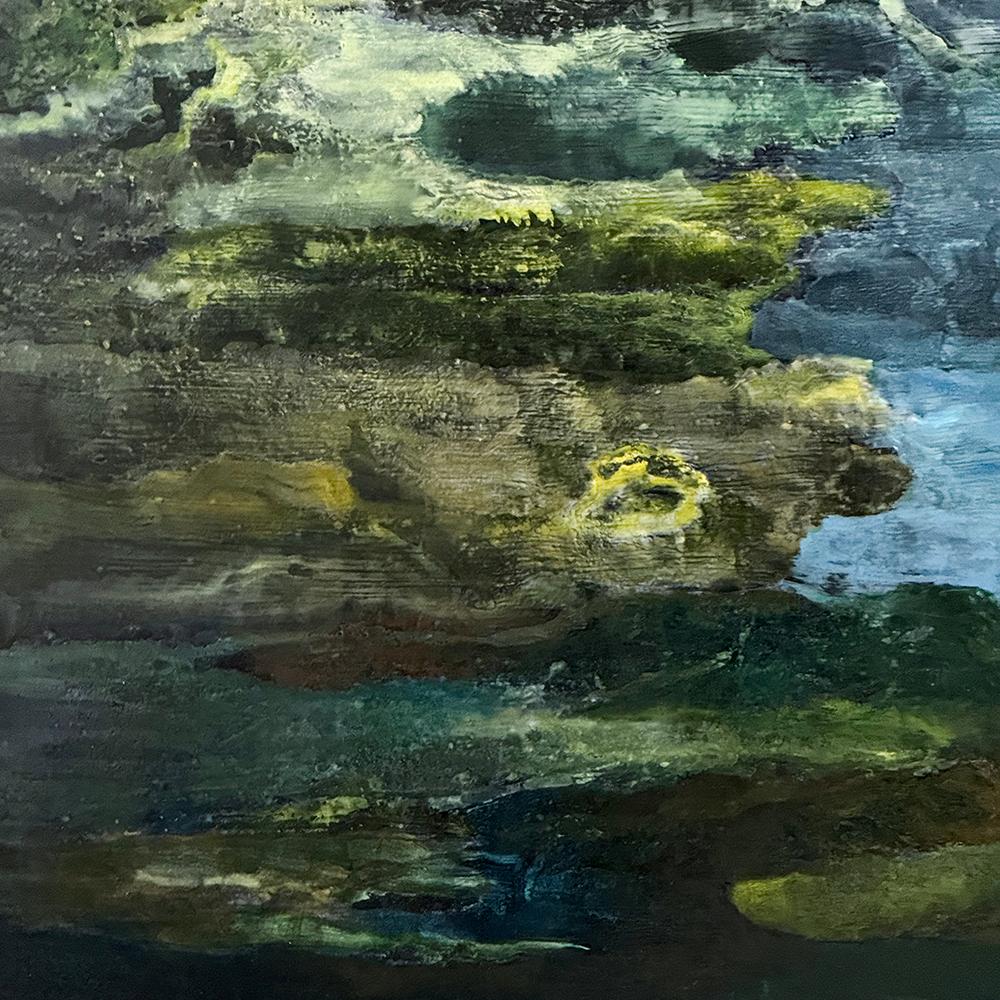 Peinture à l'huile sur panneau encadrée de Van Herberigs avec BOOK en vente 4