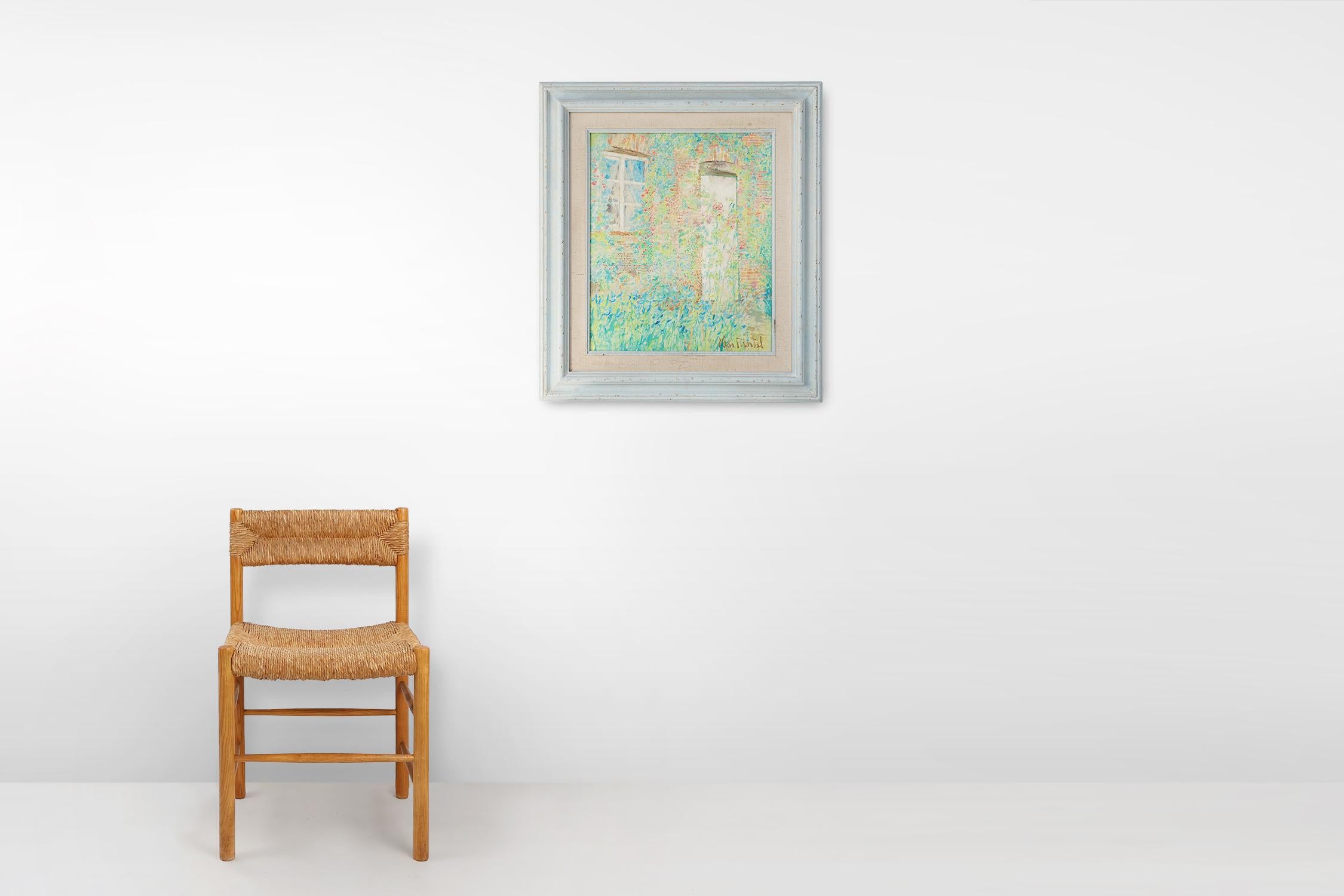 Bélgica / 1960 / Schilderij / Theo van Rintel / madera, lienzo / Mediados de siglo / Vintage

Pintura al óleo del artista belga Theo van Rintel, de una encantadora casa adornada con una pintoresca ventana y vibrantes flores. Esta obra de arte aporta