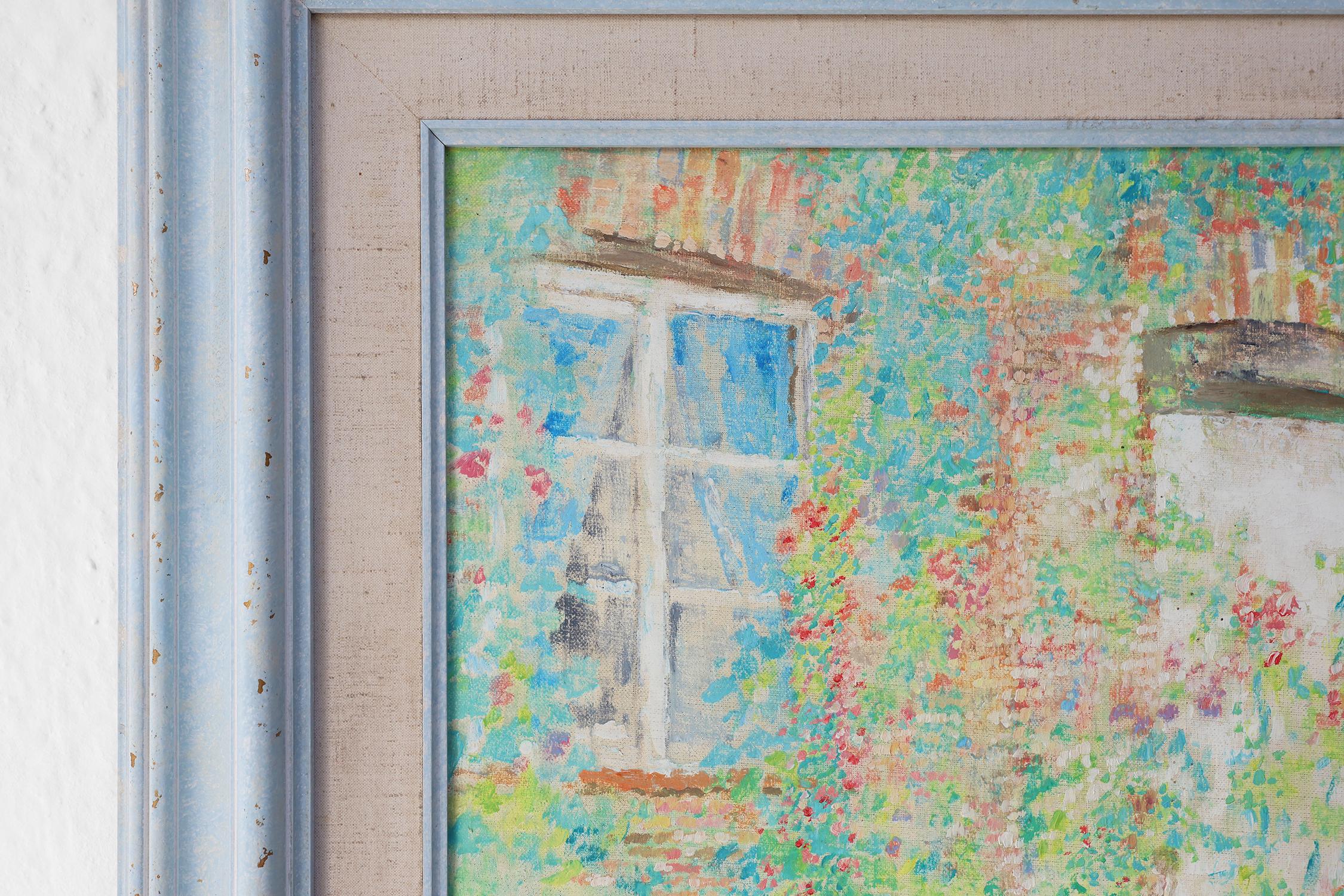 Óleo enmarcado firmado Théo Van Rintel, Bélgica ca. 1960 Expresionista en venta