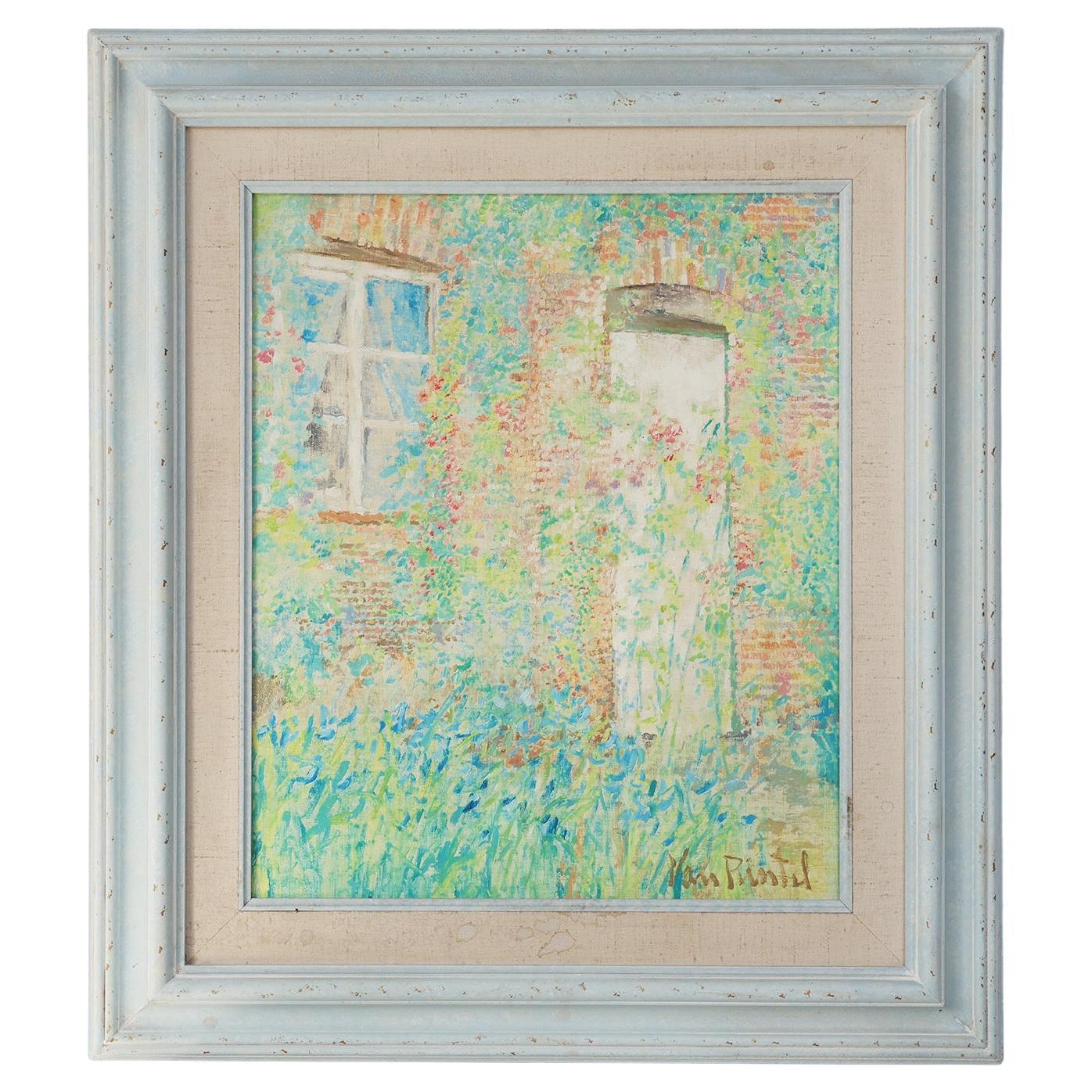 Framed Oil painting signed Théo Van Rintel, Belgium ca. 1960