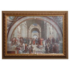 Framed Old Master Gilclee Copy of Raphael's 'The School of Athens', 20th Century