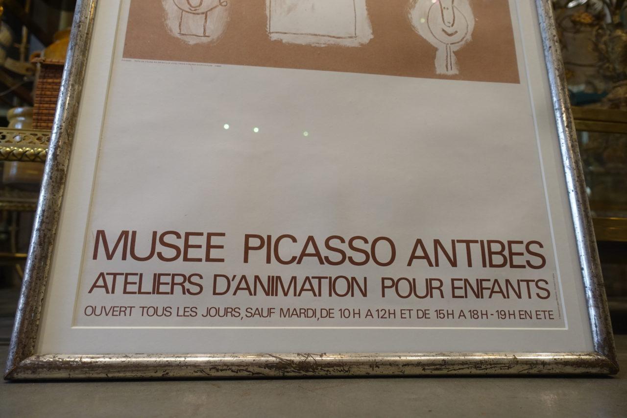 Framed Original Lithograph-Pablo Picasso In Good Condition In Copenhagen K, DK