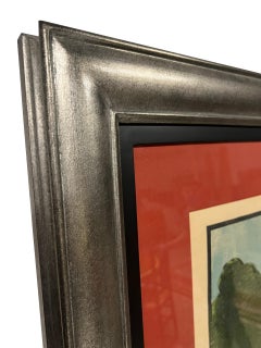 Framed, Original Vintage "Peugeot" Poster by Ernest Barthélemy Lem