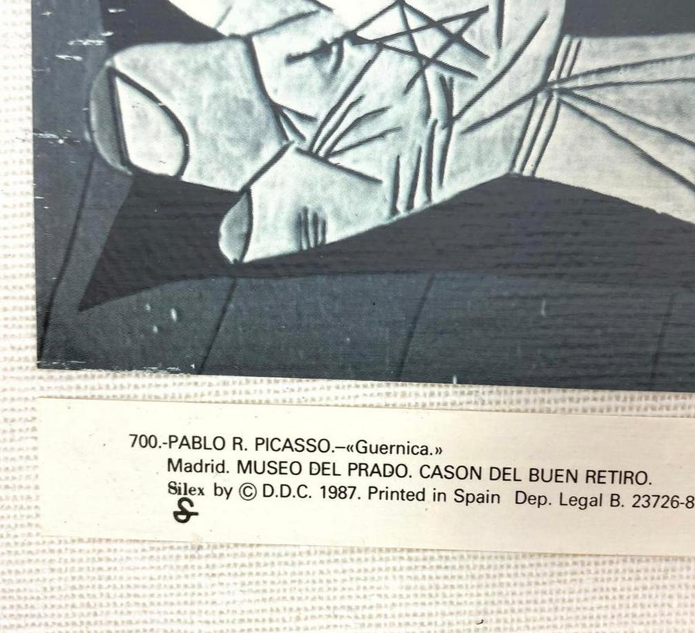 Gerahmter Pablo Picasso-Druck von Guernica (Ende des 20. Jahrhunderts) im Angebot