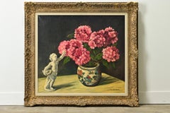 Framed Painting by Belgium Artist Paule Bisman
