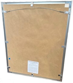 Framed “Paula Abalone Duo” Shell by Christopher Marley Embossed Signature