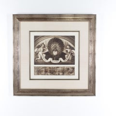 Peacock and Angels Framed Print - Signed D. Carney