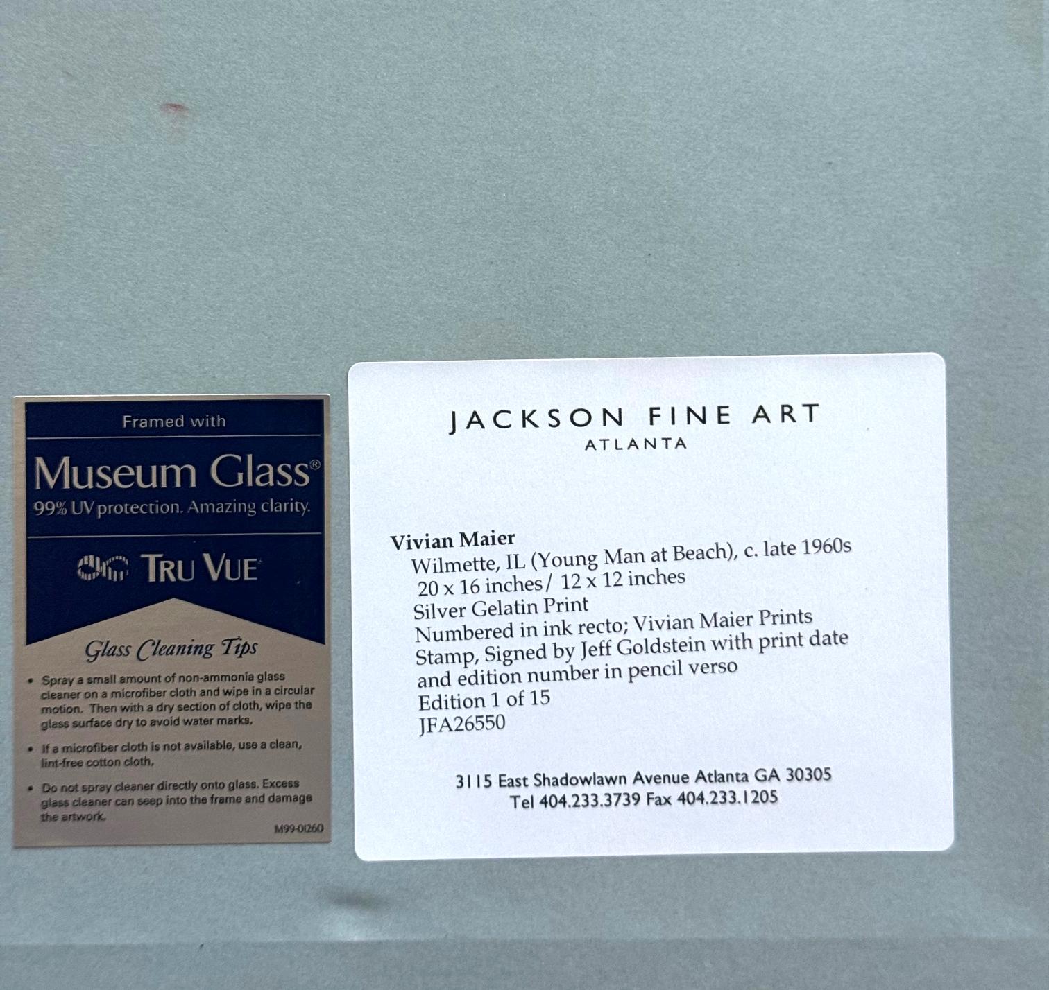 Photographie encadrée de Vivian Maier éditée avec Provenance en vente 3
