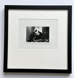 Fotografia incorniciata in edizione omaggio alla serie Cavafy di Duane Michals
