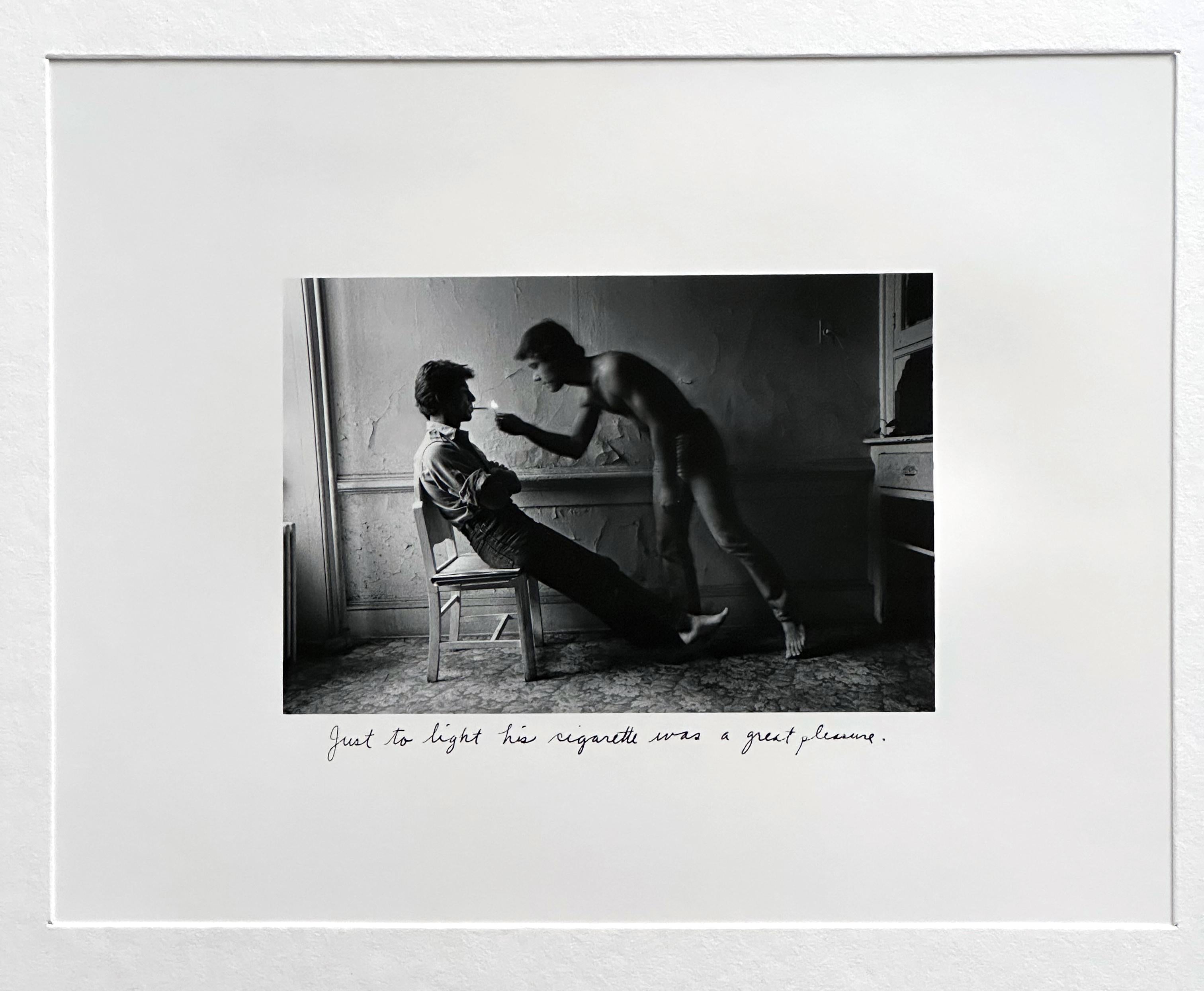 Modern Framed Editioned Photograph Homage to Cavafy Series by Duane Michals For Sale