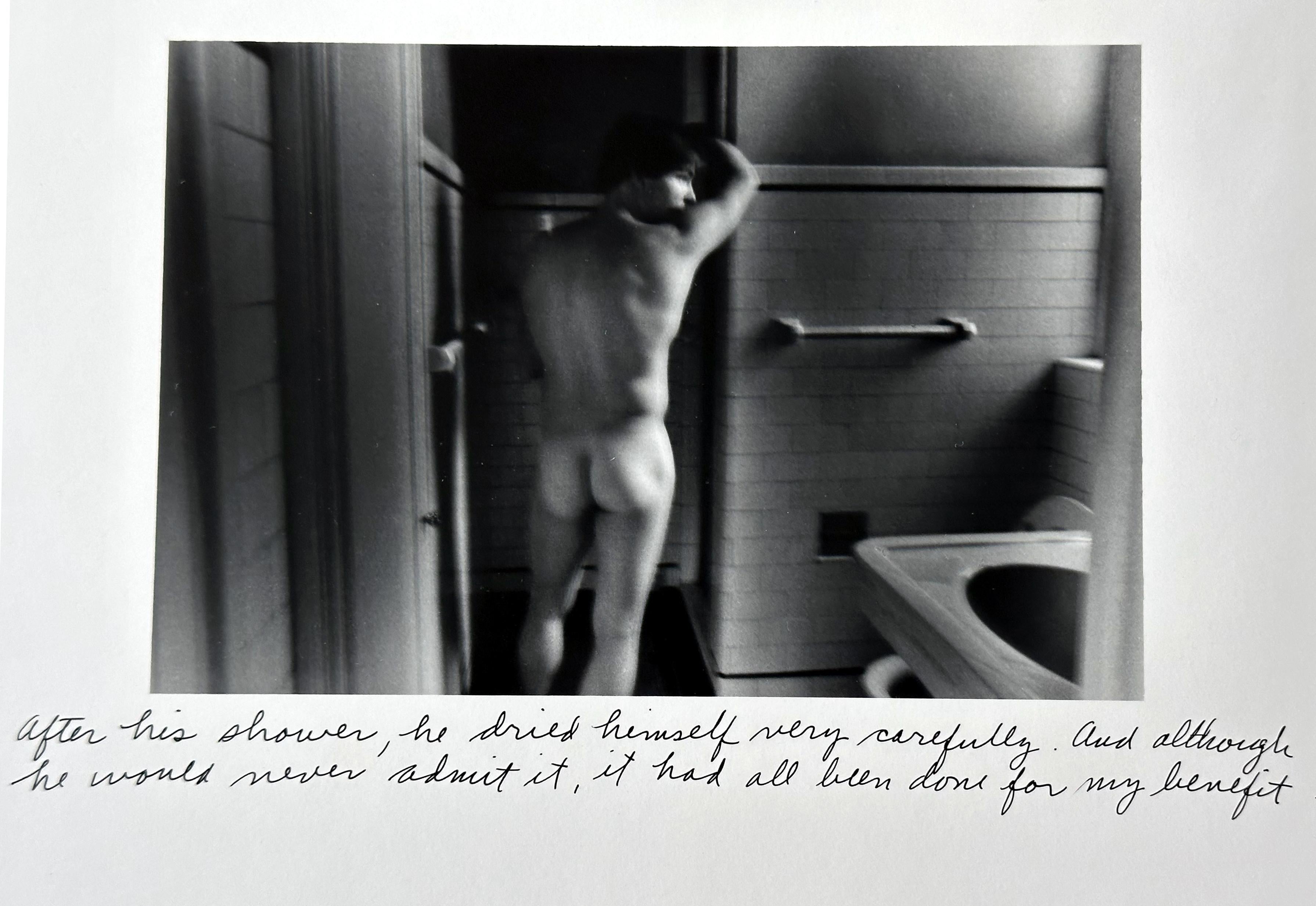 Framed Editioned Photograph Homage to Cavafy Series by Duane Michals In Excellent Condition For Sale In Atlanta, GA