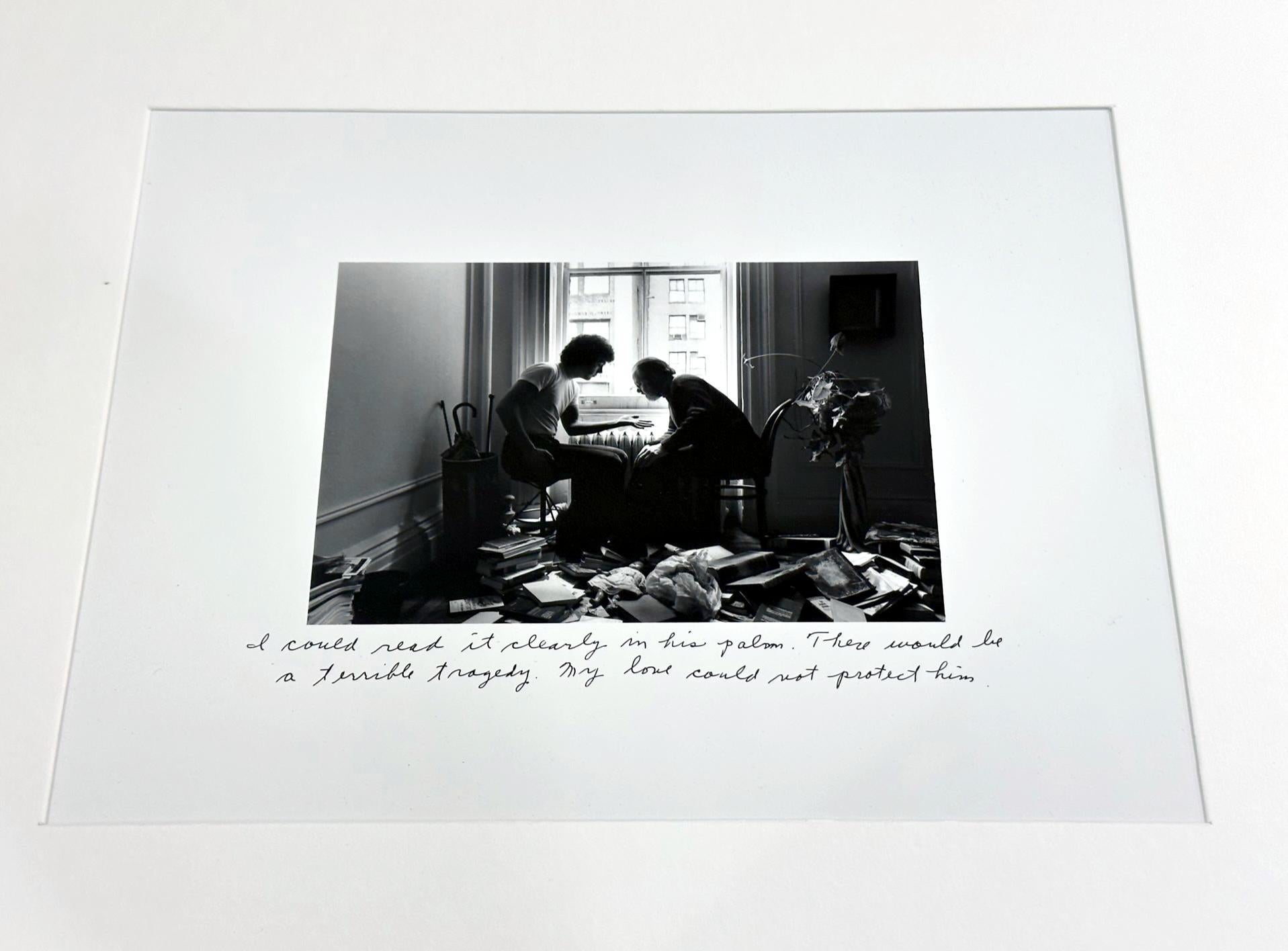 Framed Editioned Photograph Homage to Cavafy Series by Duane Michals In Excellent Condition For Sale In Atlanta, GA