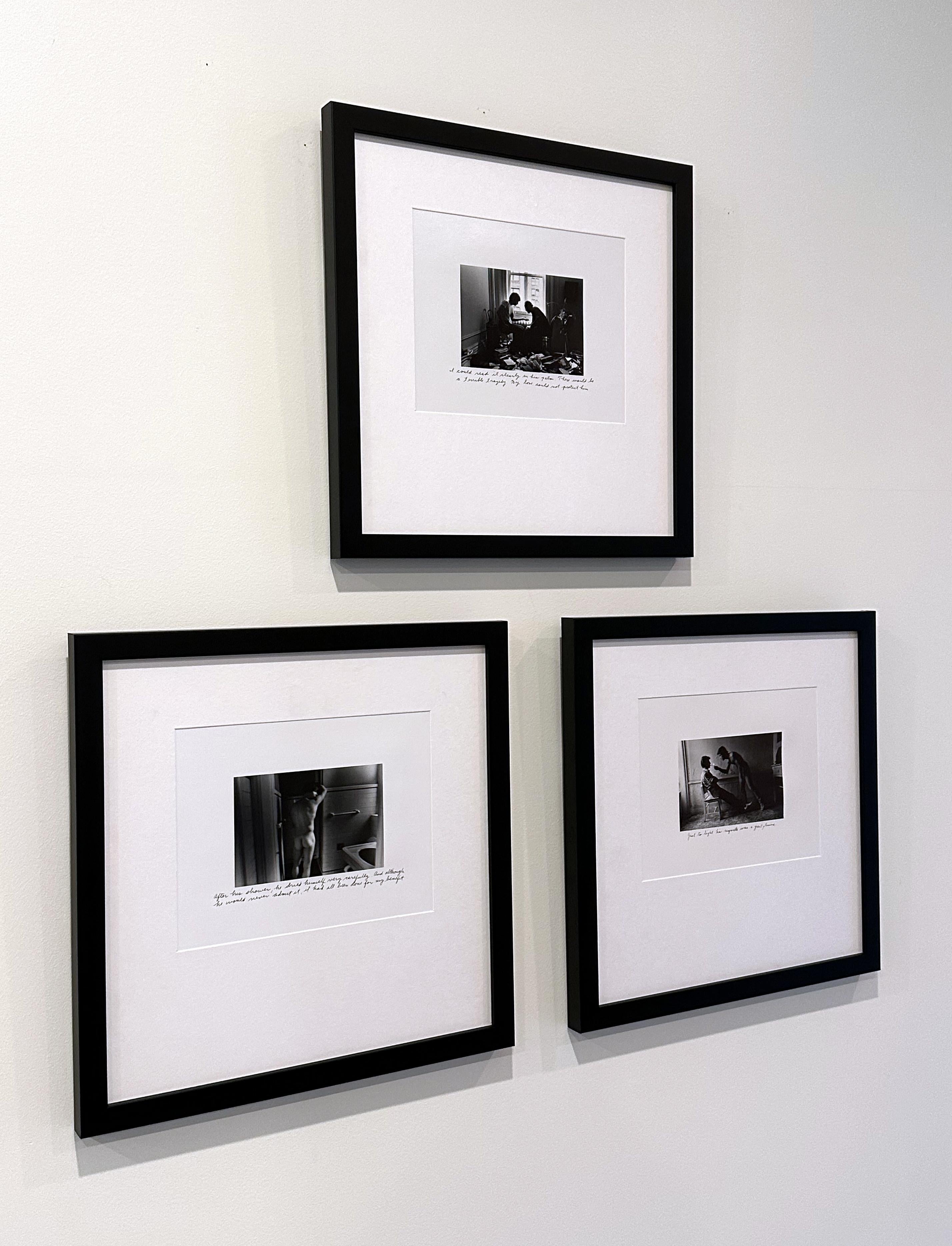 Framed Editioned Photograph Homage to Cavafy Series by Duane Michals For Sale 1