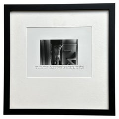 Vintage Framed Editioned Photograph Homage to Cavafy Series by Duane Michals