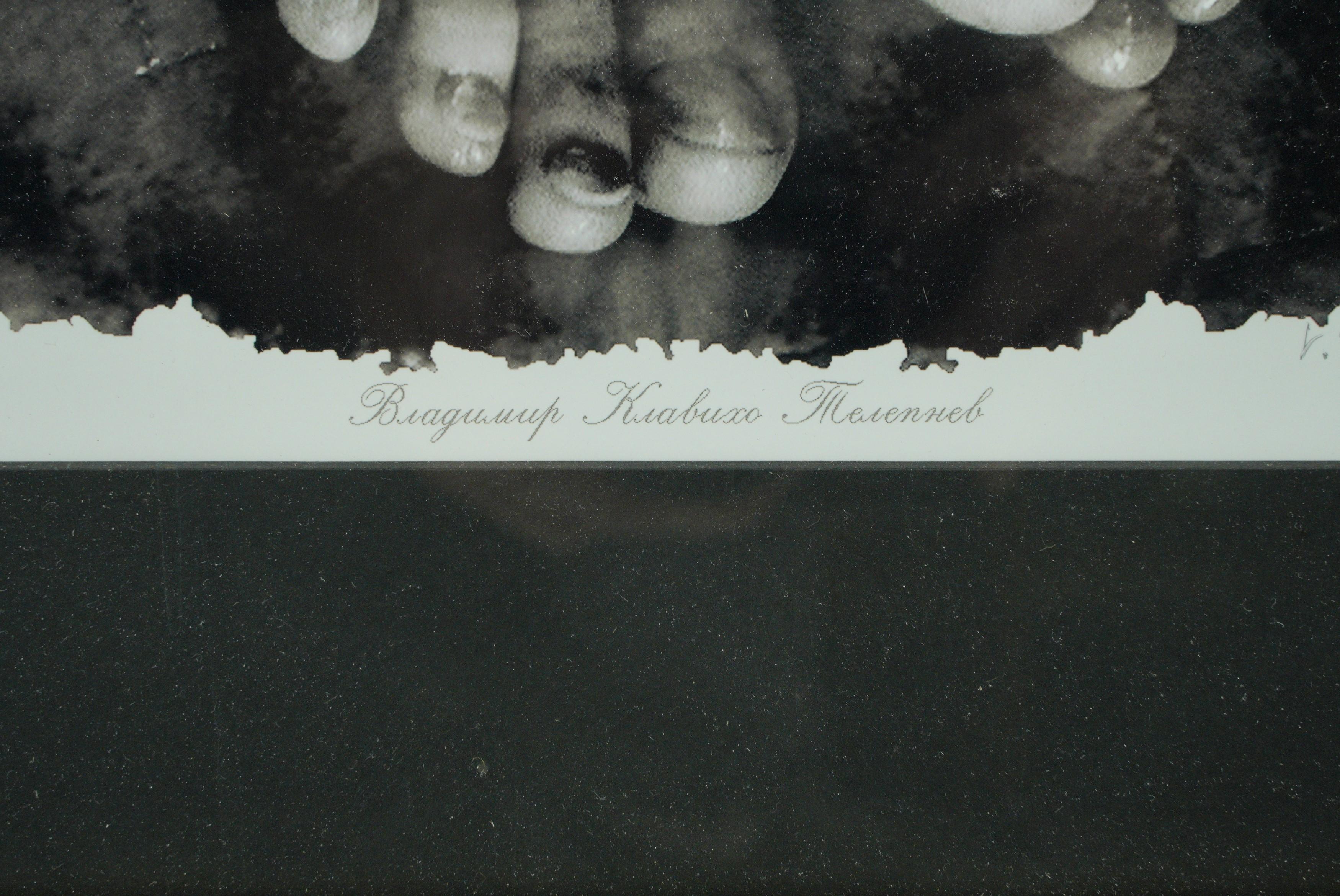Framed Photograph of Feet Vladimir Clavijo Russian Photographer Signed For Sale 2
