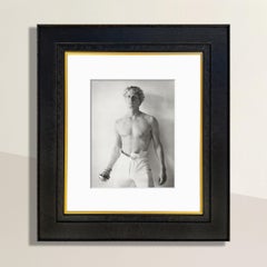 Fotografia incorniciata del decatleta Olymp Mike Storm di Bruce Weber