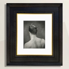 Foto con cornice del nuotatore olimpionico John Weber realizzata da Bruce Weber