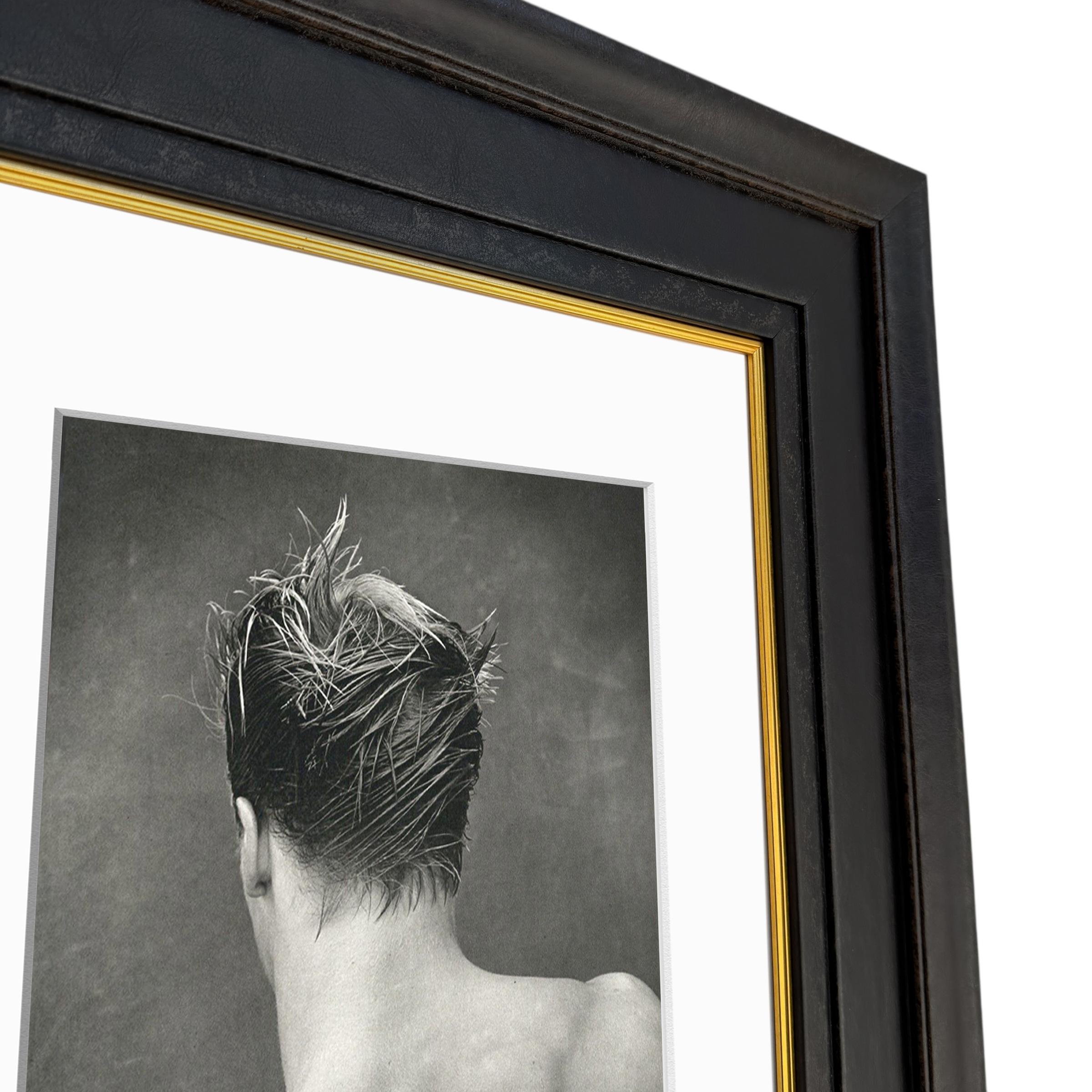 Gerahmte Fotografie des Olympischen Swimmers John Sauerland von Bruce Weber (amerikanisch) im Angebot