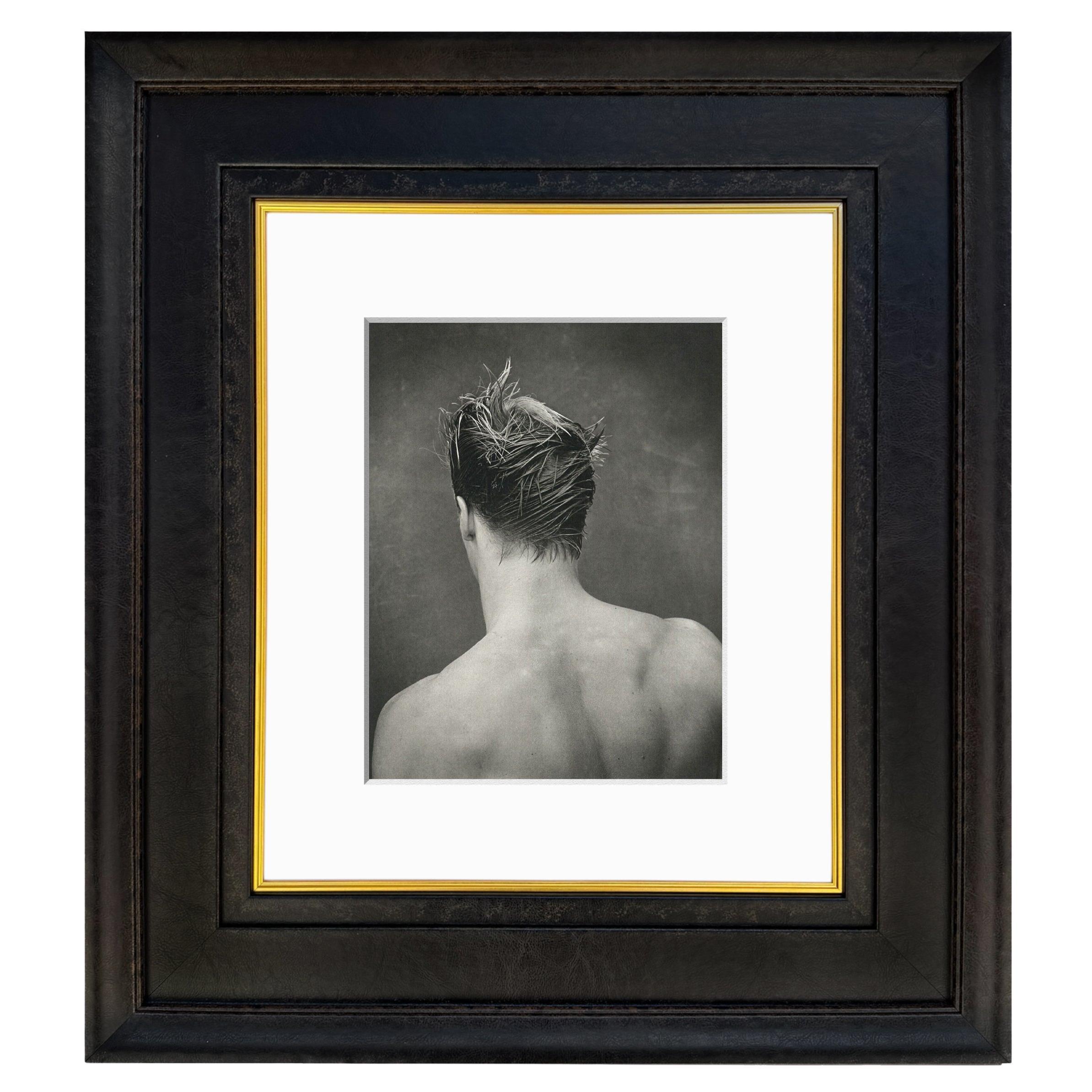 Fotografía enmarcada del nadador olímpico John Sauerland por Bruce Weber