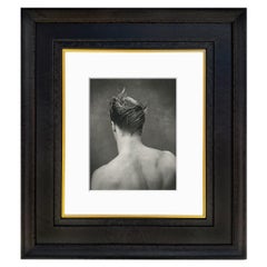 Fotografía enmarcada del nadador olímpico John Sauerland por Bruce Weber