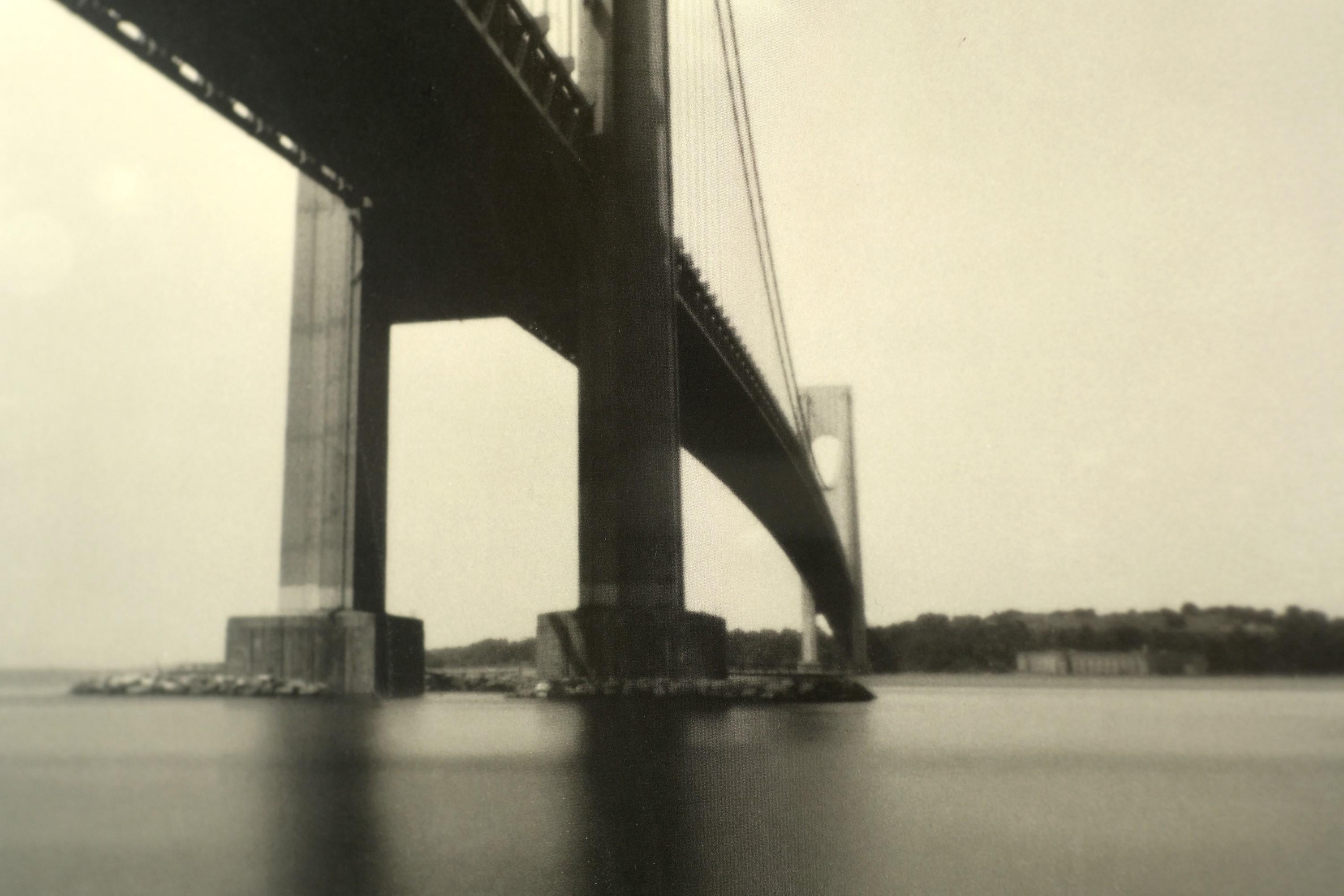 American Framed Photograph of Verrazano Bridge from the Hotel Pennsylvania