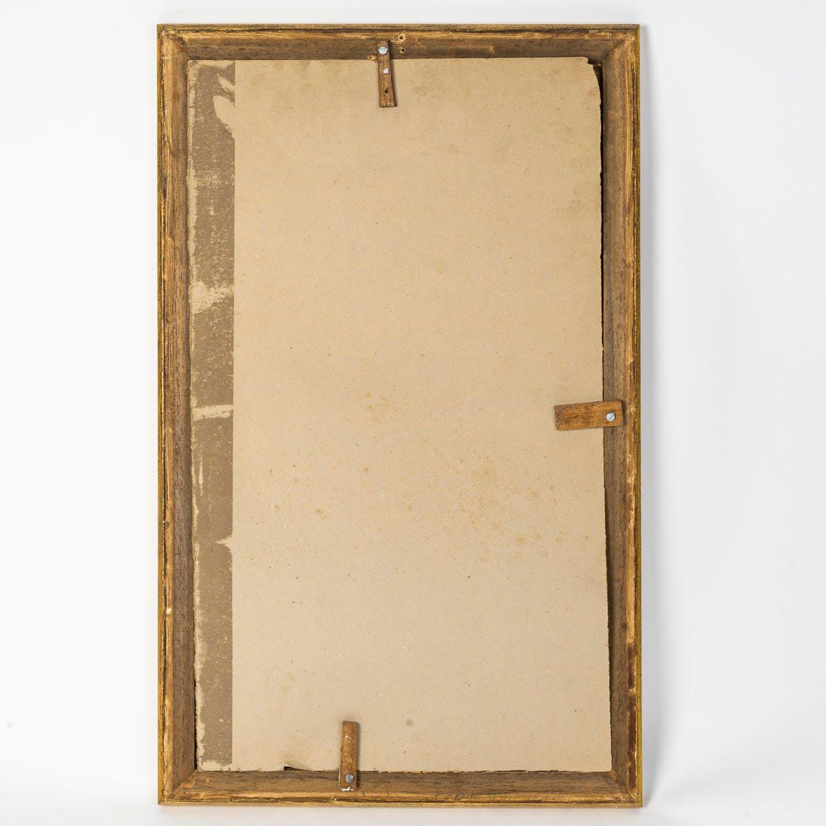 Gerahmte Porzellanplakette, orientalisches Werk, Periode Napoleon III, 19. Jahrhundert. im Angebot 2