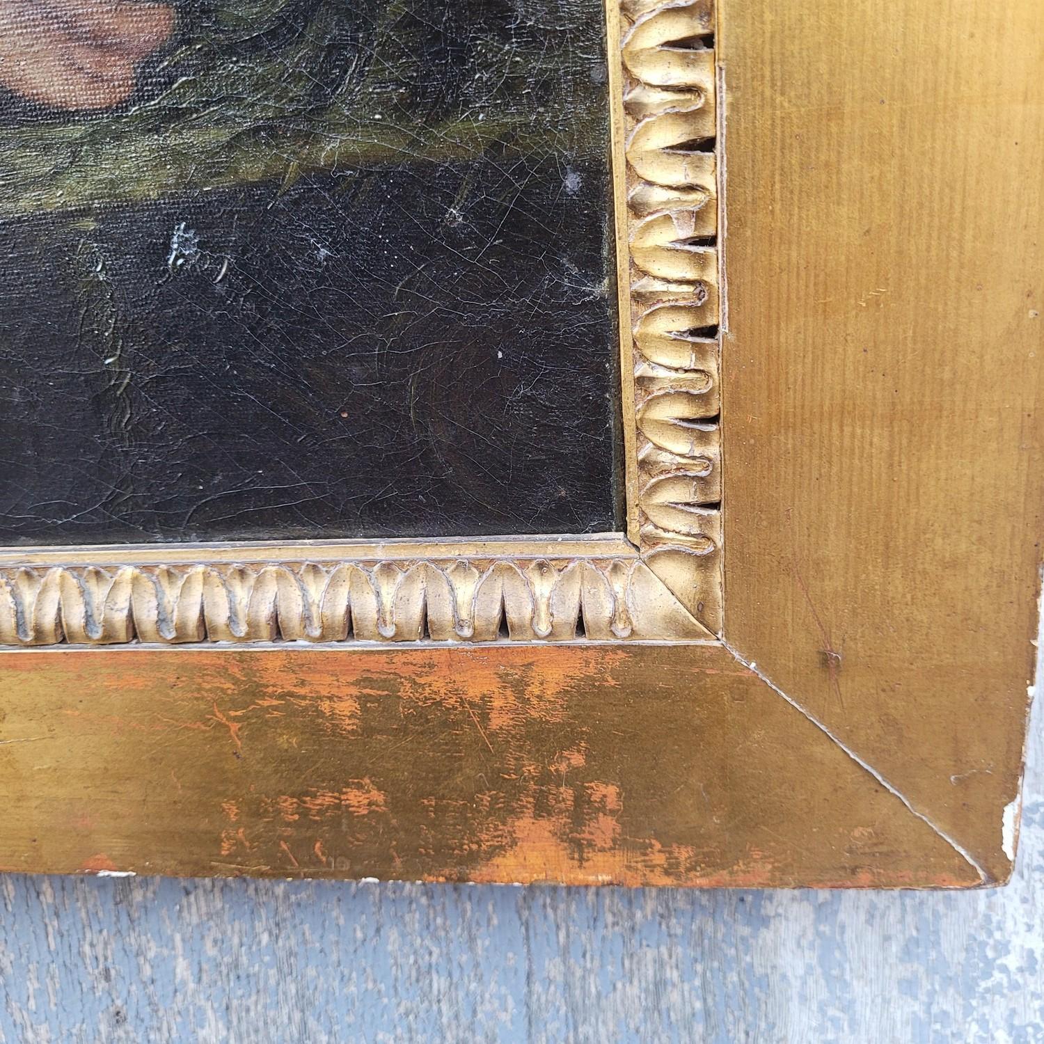 Framed Portrait Of A Gentleman With Letters, 18th Century im Angebot 4