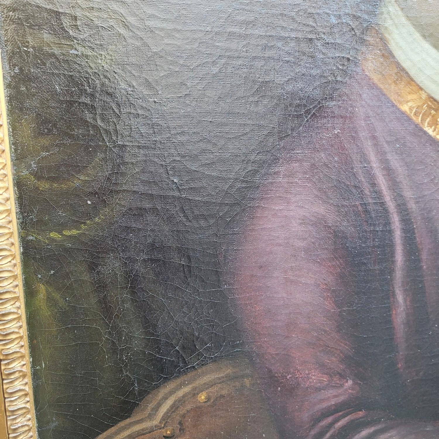 Framed Portrait Of A Gentleman With Letters, 18th Century im Angebot 6