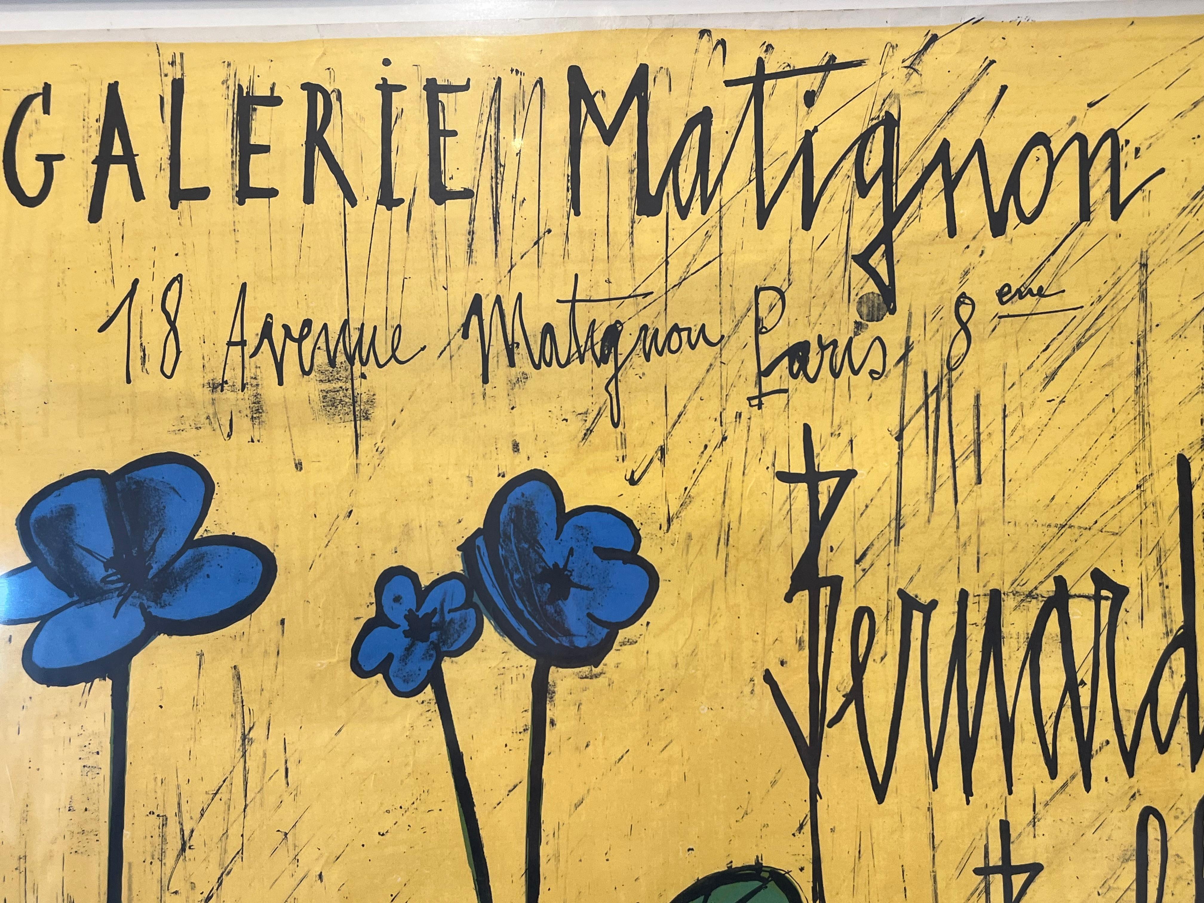 Français Affiche encadrée - Bernard Buffet - France - 20e siècle en vente